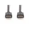 Assmann HDMI High Speed jungiamasis laidas, tipas A M/M, 10,0 m, su Ethernet, atitinka HDMI 1.4, UL, juodas, auksuoti kontaktai (AK-330107-100-S)