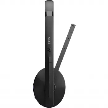 EPOS ADAPT 261 belaidė ausinė su lankeliu, skirta biurui / skambučių centrui, USB Type-C, Bluetooth, juoda
