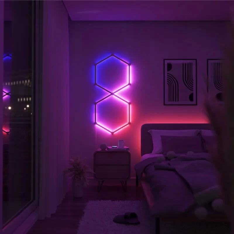 Mood Lighting Nanoleaf Lines Plėtinio rinkinys 3 vnt.