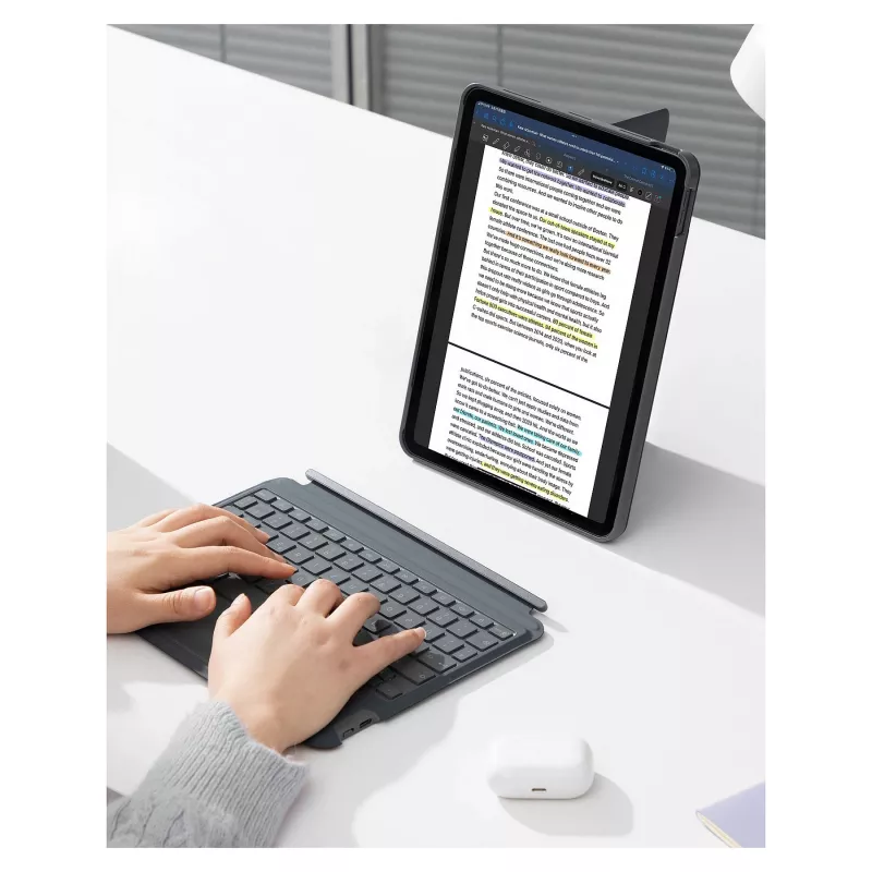inateck klaviatūra iPad 11 iPad 10th Gen. Com. QWERTZ pilka