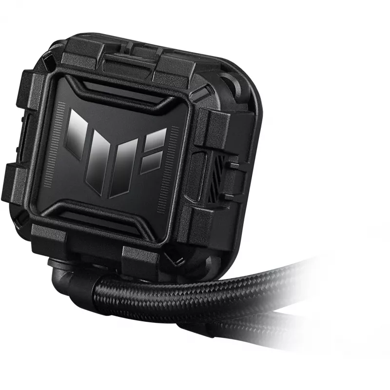 ASUS TUF GAMING LC II 240 ARGB procesoriaus skysčio aušinimo komplektas 12 cm juodas