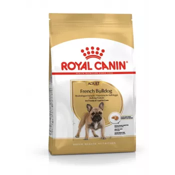 Sausas šunų ėdalas Royal Canin French Bulldog Adult 9 kg – kiauliena, 26% baltymų, 18% riebalų