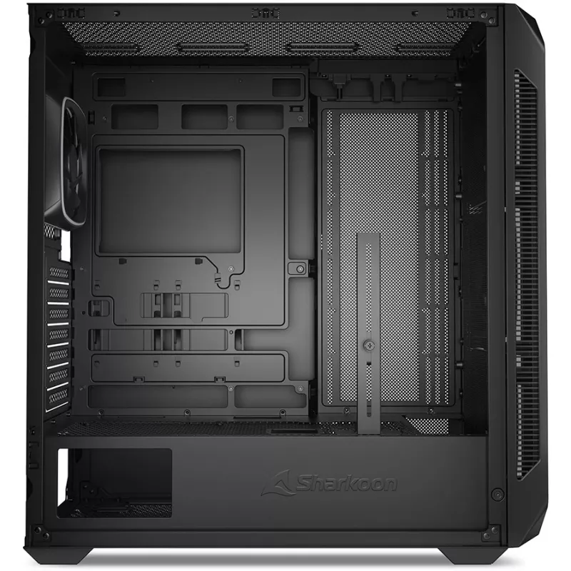 Kompiuterio korpusas Sharkoon AK5G RGB Midi Tower juodas