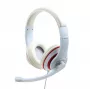Ausinės stereo baltos/mėlynos MHS-03-WTRD Gembird