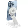 Magnetinis stovas SODI BM-310 baltas MagSafe – magnetinis telefono stovas, suderinamas su MagSafe įkrovikliais