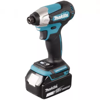Makita DTD157Z akumuliatorinis veržliaraktis 1/4 colio, 3000 aps./min., 140 N·m, juodas/žalias, 18 V