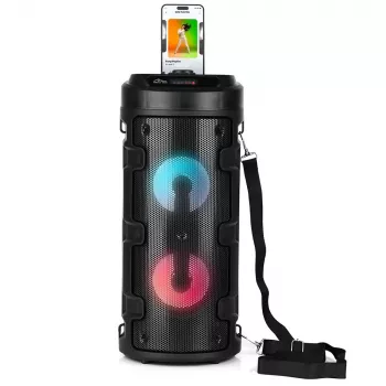 Media-tech Partybox Keg Bt MT3165 – Kompaktiškas Bluetooth stereo garsiakalbis su FM radiju ir MP3 grotuvu