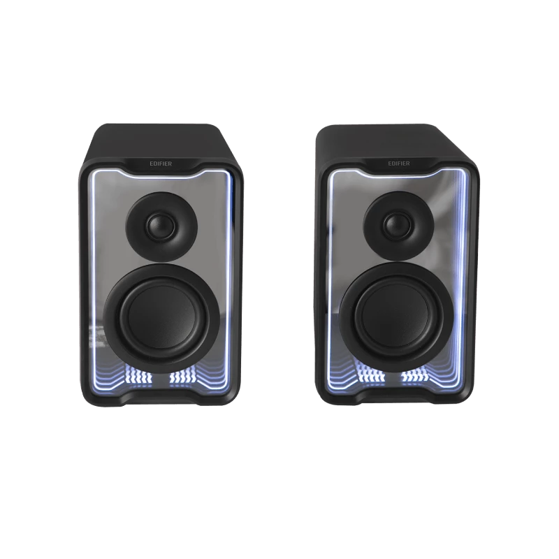 Edifier QR30 Desktoplautsprecher schwarz Bluetooth RGB retail - Lautsprecher (QR30-BK)