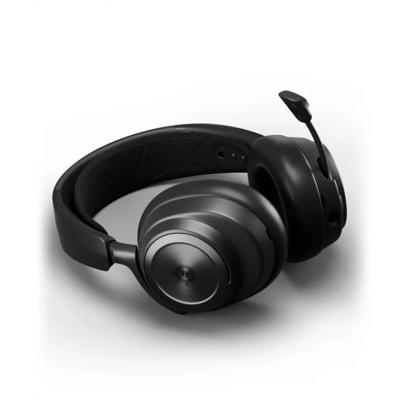 Ausinės Steelseries Arctis Nova Pro Wireless (juodos) – belaidės žaidimų ausinės su Bluetooth