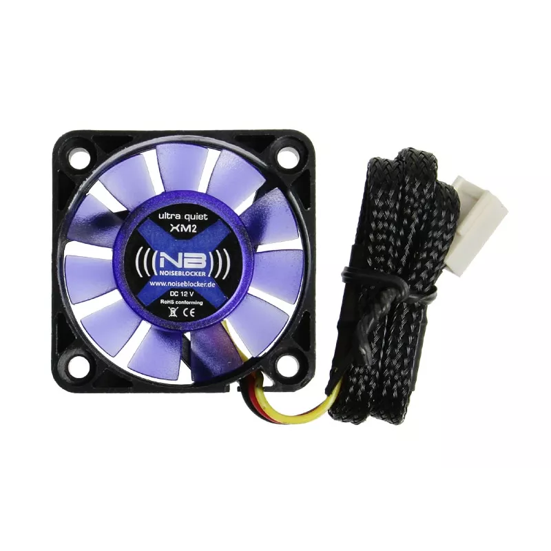 NOISEBLOCKER BlackSilentFan XM-2 40mm Juodas
