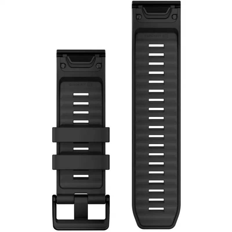 Garmin QuickFit 010-13393-02 juoda silikoninė juostelė 26 mm