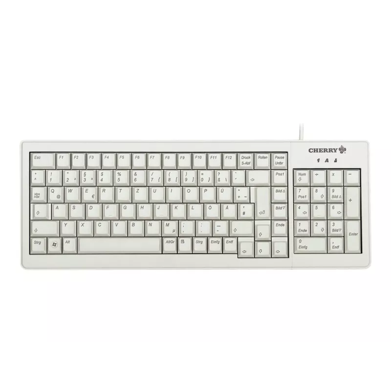 Klaviatūra CHERRY XS G84-5200LCMDE-0 Pilka QWERTZ