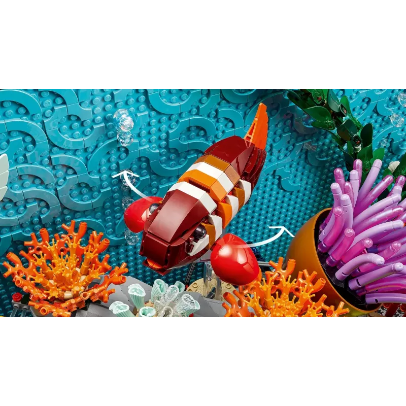 LEGO ICONS 10366 Atogrąžų akvariumas
