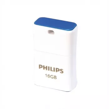 Philips FM16FD85B/00 USB atmintukas 16 GB USB Type-A 2.0 mėlyna, balta