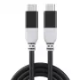 Laidas USB-C – USB-C, PD100W, 40Gbps, USB4 (Juodas, 3m)