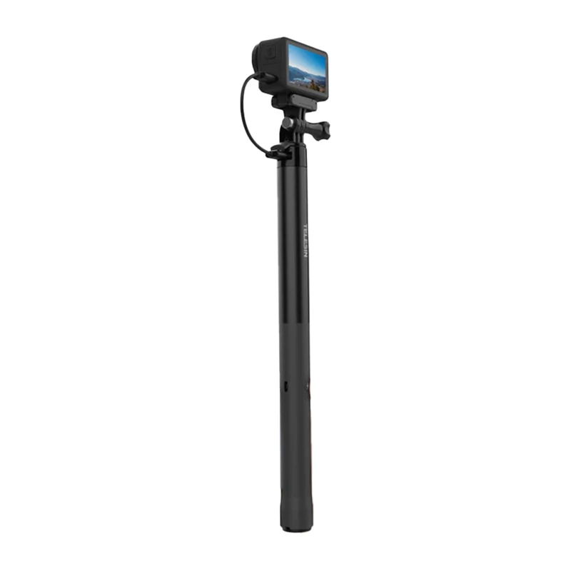 Selfie lazda su Telesin powerbank sporto kameroms / išmaniesiems telefonams S1-CSS-05