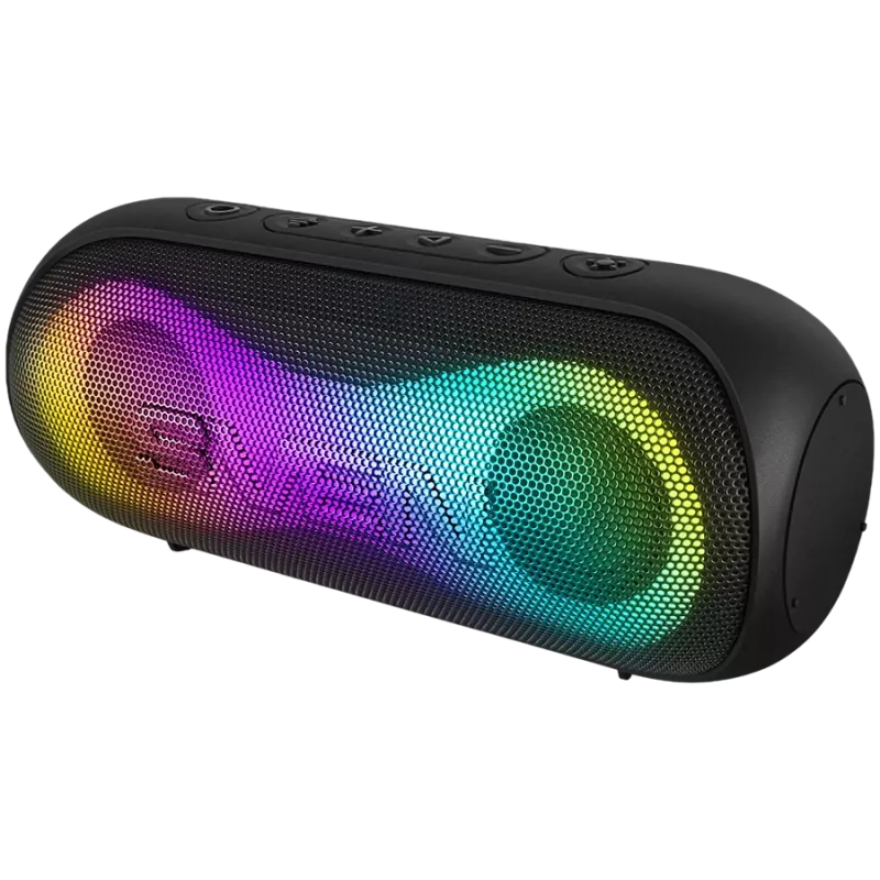 Nešiojamas garsiakalbis SVEN PS-165, juodas (16 W, TWS, Bluetooth, microSD, 3000 mAh)