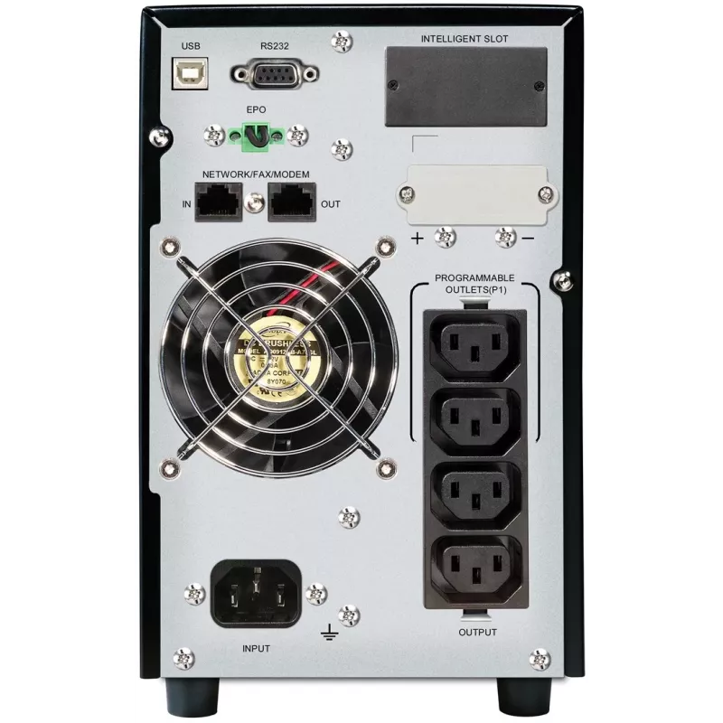 PowerWalker VFI 1500 CG PF1 nepertraukiamo maitinimo šaltinis (UPS) dvigubo keitimo (Online) 1,5 kVA 1500 W 4 AC lizdai