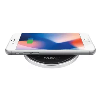 Belaidis įkroviklis Terratec ChargeAIR dot! Smartphone juodas sidabrinis