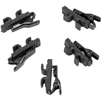 Kabelių laikiklis Omnitronic MK2 juodas – 5 vnt. pakuotė