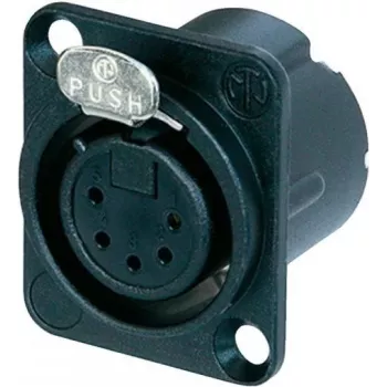 Neutrik NC5FD-LX-B Juodas Priedas Ryšiui