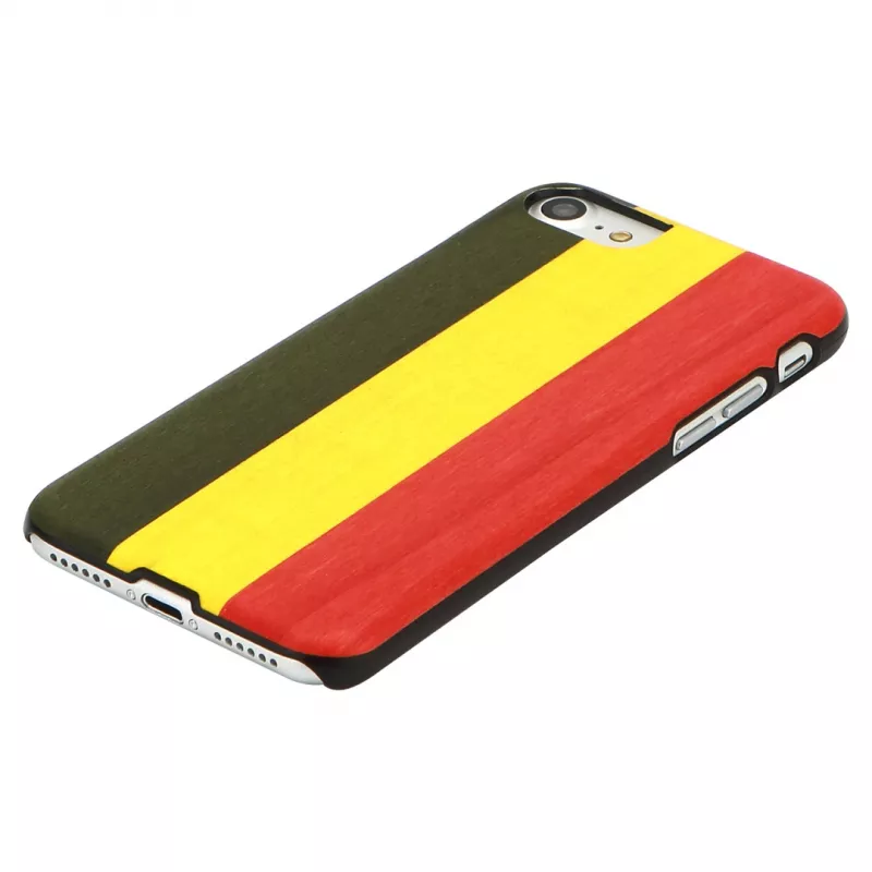 Telefono dėklas Man and Wood iPhone 7/8 — reggae juodas