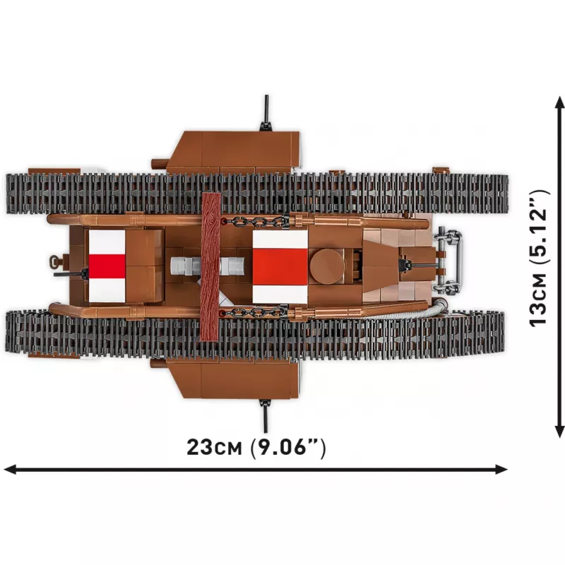 Konstruktorius Cobi Blokeliai Mark V Male NO 9199 – 844 detalės