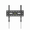 Gembird WM-75T-04 TV laikiklis ant sienos (pakreipiamas), 37 inch-75 inch, juodas