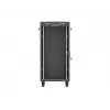 Laisvai pastatomas serverio spintos korpusas LANBERG FF01-6624-12BL 24U 19 colių 600×600 mm, IP20, 1200 kg, juodos spalvos