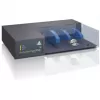 SEH dongleserver Pro® juodai mėlynas – saugus USB raktų serveris su 4x USB 3.0 ir 4x USB 2.0 prievadais