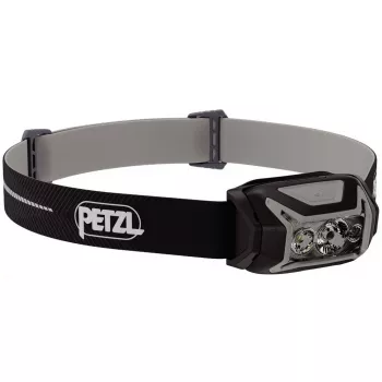 Petzl Actik Core juoda galvos lemputė su LED šviesos diodais