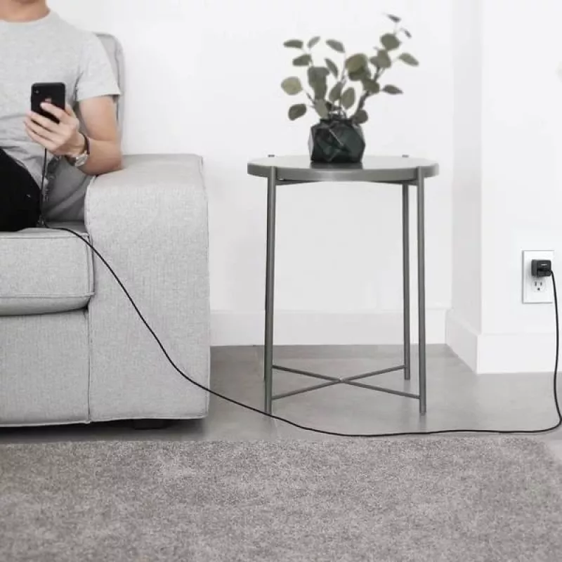 Lightning laidas AUKEY CB-AL05 1m Juodas