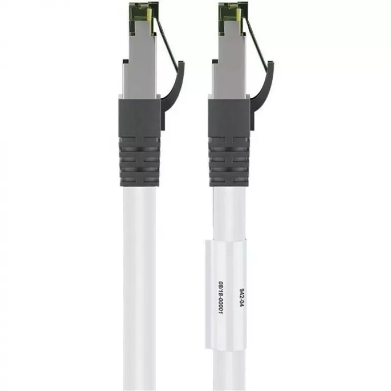 Wentronic 55127 - 5 M - Cat8.1 - S/FTP (S-STP) - RJ-45 - RJ-45 - Baltas