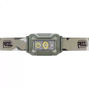 PETZL Aria 2 rgb-desert – įkraunama 200 liumenų priekinė lemputė