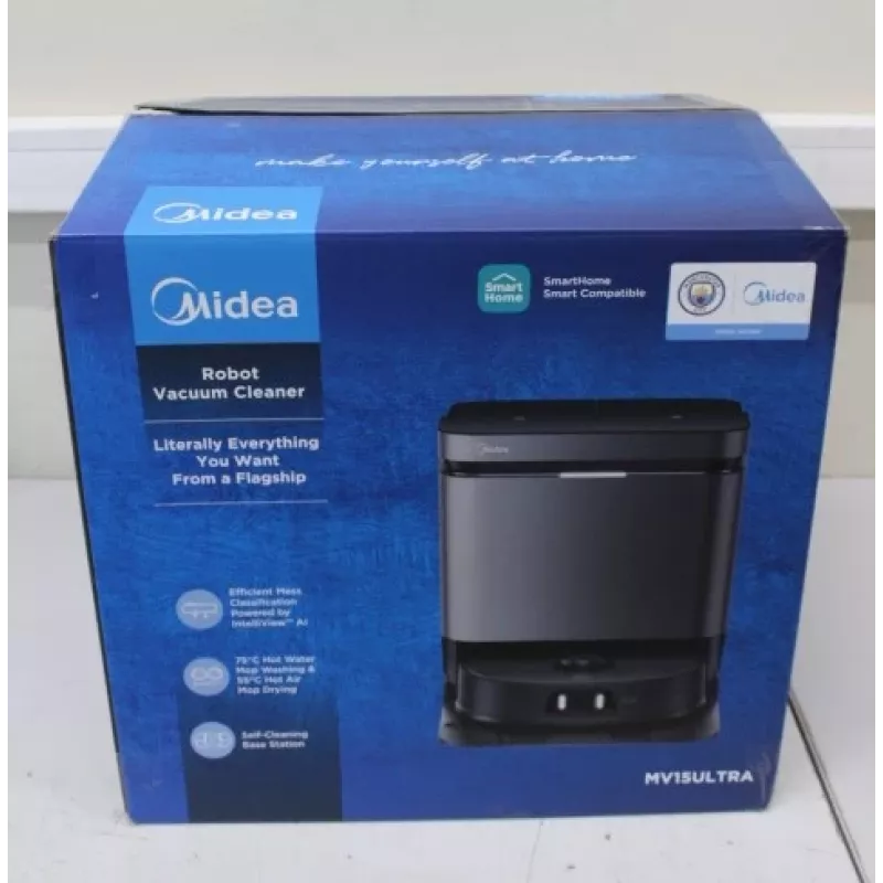 SALE OUT. Midea V15 Robotinis dulkių siurblys | NAUDOTAS, NEŠVARUS, SUBRAŽYTAS