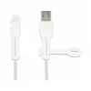 DeLOCK apsauginiai dangteliai USB Type-A ir Apple Lightning kištukams, 2 vnt, balti