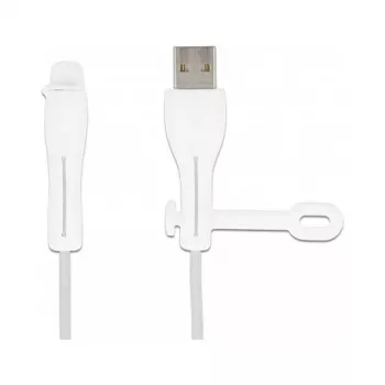 DeLOCK apsauginiai dangteliai USB Type-A ir Apple Lightning kištukams, 2 vnt, balti