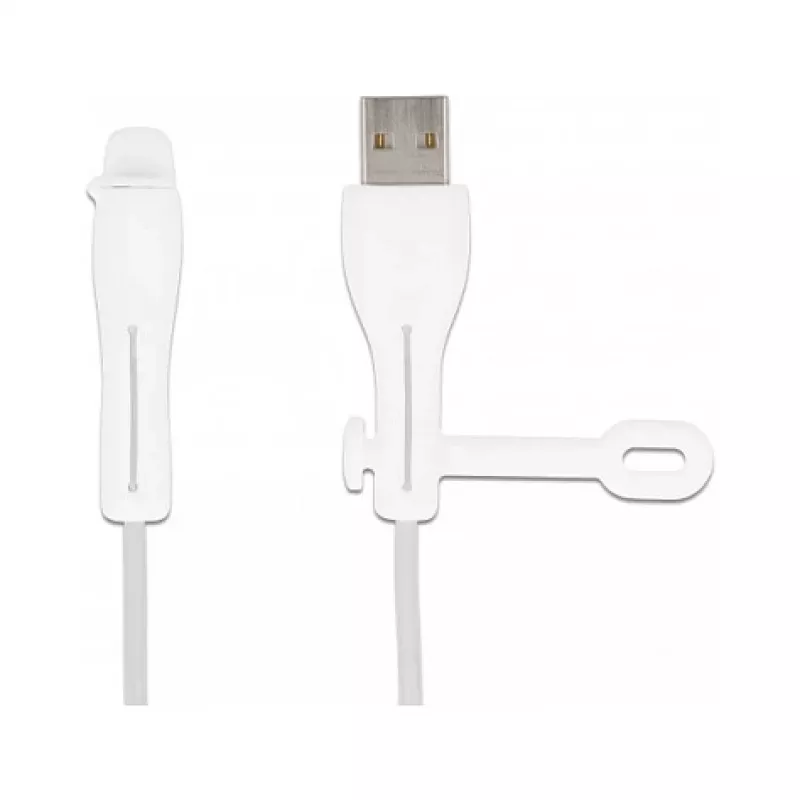 DeLOCK apsauginiai dangteliai USB Type-A ir Apple Lightning kištukams, 2 vnt, balti