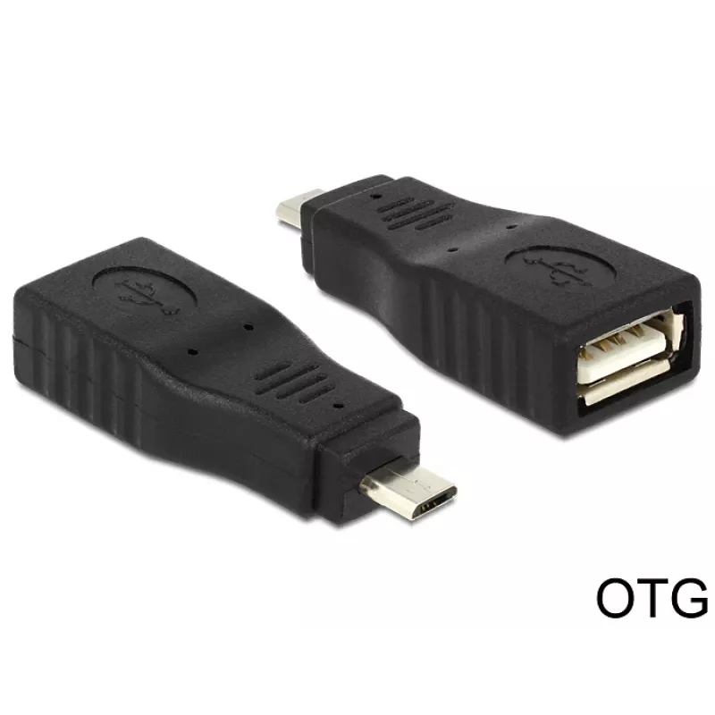 Adapteris Micro USB 2.0-B į USB 2.0-A DeLOCK 65549
