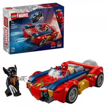 LEGO MARVEL 76336 Spider-Man automobilis prieš Venomizuotą Wolverine