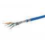 Tinklo kabelis Metz Connect 1308427B34145 Cat7a S/FTP mėlynas 100m