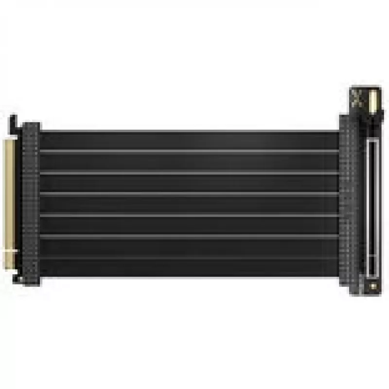 TRYX PCIe 5.0 x16 lankstusis prailginimo kabelis, 200 mm, juodas