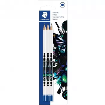 Pieštukai Staedtler HB, 3 vnt. pakuotė, modelis 130HBBK3E1