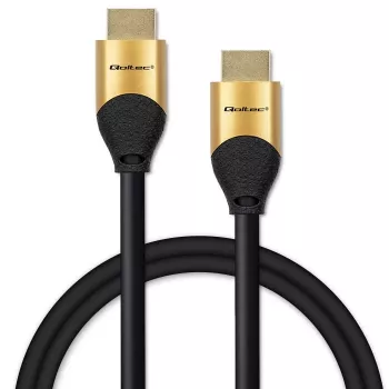 Qoltec 50355 HDMI v2.1 laidas Ultra high speed 8K | 60Hz | 28AWG | AUKSAS | 2m