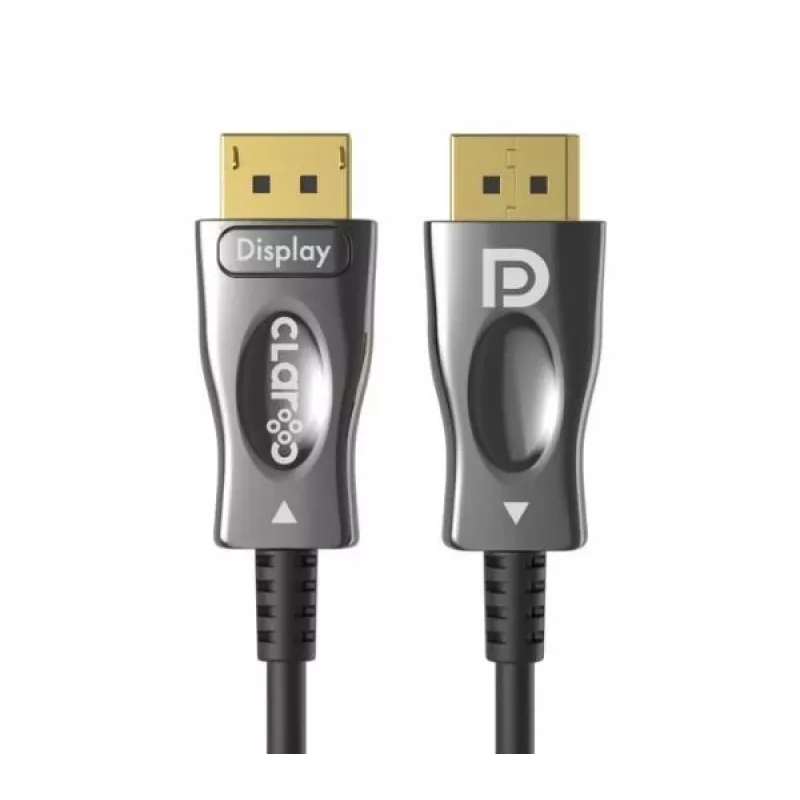 CLAROC CABLE DisplayPort 1.4 AOC laidas, 8K, 5m, CLAROC-DP-14-5M