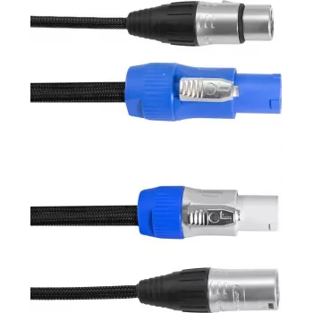 Kabelis EUROLITE DMX P-Con į 5 kontaktų XLR, modelis 30227781, 1,5 m