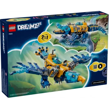 LEGO DREAMZZZ 71512 Krokodilo povandeninis laivas