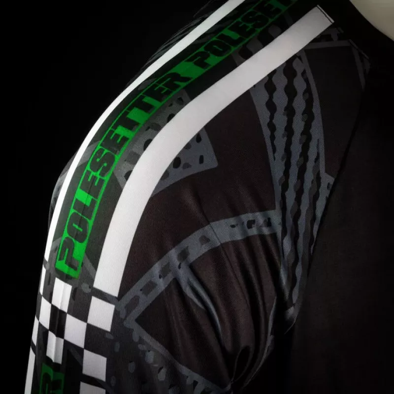 Polesetter ONE Simracing Marškinėliai Žalia - M
