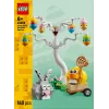 LEGO Blocks 40808 Velykų zuikis ir viščiukas kiaušinių medžioklė