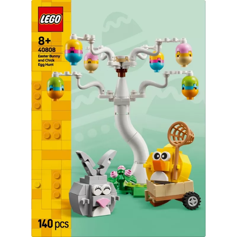LEGO Blocks 40808 Velykų zuikis ir viščiukas kiaušinių medžioklė